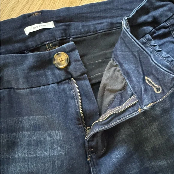 m jeans High Rise Hem Cropped Jean (Maurices) - Picture 6 of 10